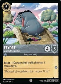 Eeyore - Overstuffed Donkey (172/204) [Into the Inklands] | Gear Gaming Bentonville