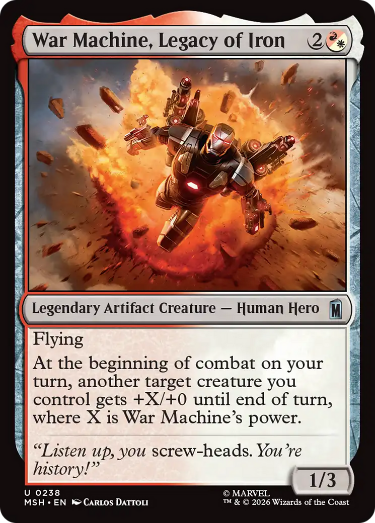 War Machine, James Rhodes [Marvel Super Heroes] | Gear Gaming Bentonville
