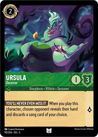 Ursula - Deceiver (90/204) [Into the Inklands] | Gear Gaming Bentonville