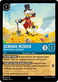 Scrooge McDuck - Richest Duck in the World (154/204) [Into the Inklands] | Gear Gaming Bentonville