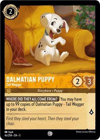 Dalmatian Puppy - Tail Wagger (4a/204) [Into the Inklands] | Gear Gaming Bentonville