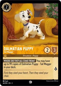 Dalmatian Puppy - Tail Wagger (4d/204) [Into the Inklands] | Gear Gaming Bentonville