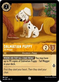 Dalmatian Puppy - Tail Wagger (4e/204) [Into the Inklands] | Gear Gaming Bentonville