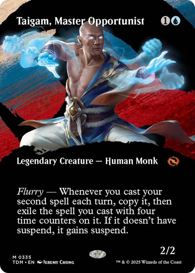 Taigam, Master Opportunist (Borderless) [Tarkir: Dragonstorm] | Gear Gaming Bentonville