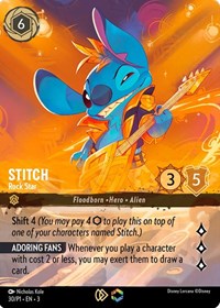 Stitch - Rock Star (Store Championship) (30) [Disney Lorcana Promo Cards] | Gear Gaming Bentonville