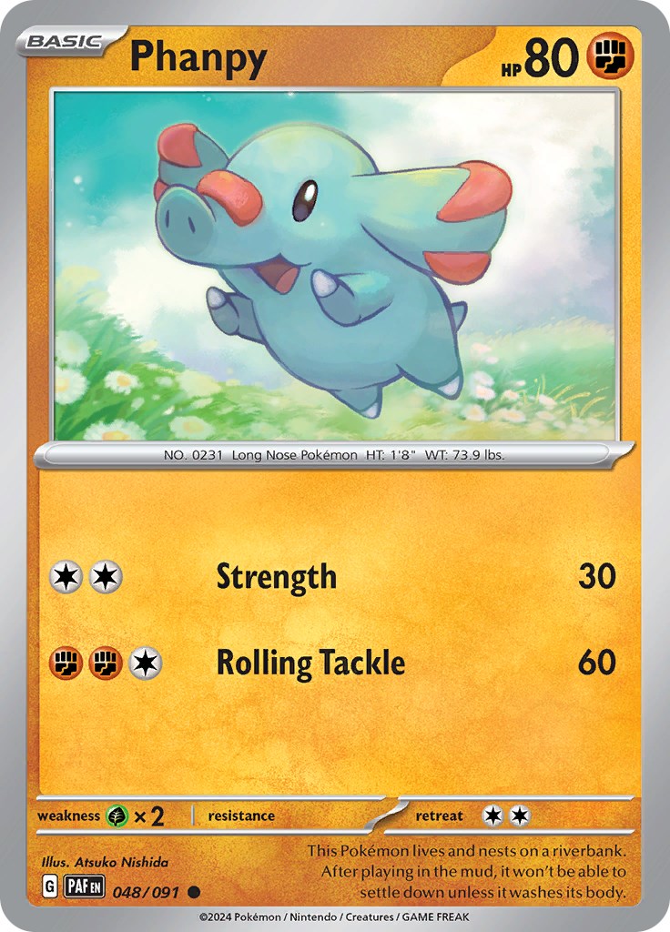 Phanpy (048/091) [Scarlet & Violet: Paldean Fates] | Gear Gaming Bentonville