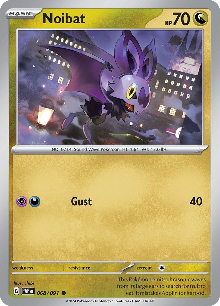 Noibat (068/091) [Scarlet & Violet: Paldean Fates] | Gear Gaming Bentonville