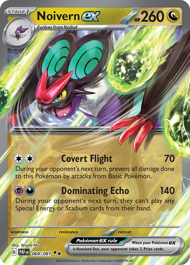 Noivern ex (069/091) [Scarlet & Violet: Paldean Fates] | Gear Gaming Bentonville