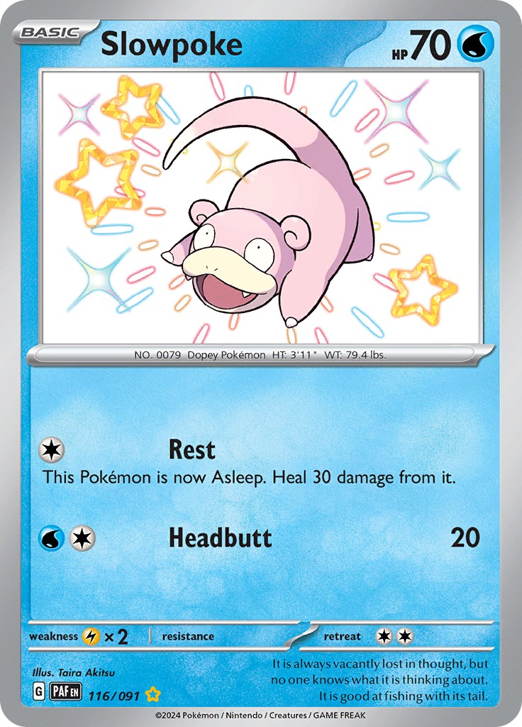 Slowpoke (116/091) [Scarlet & Violet: Paldean Fates] | Gear Gaming Bentonville