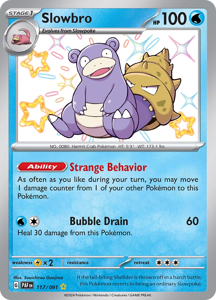 Slowbro (117/091) [Scarlet & Violet: Paldean Fates] | Gear Gaming Bentonville