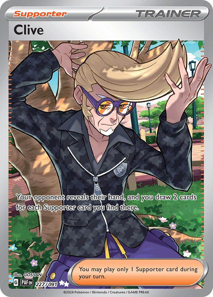 Clive (227/091) [Scarlet & Violet: Paldean Fates] | Gear Gaming Bentonville