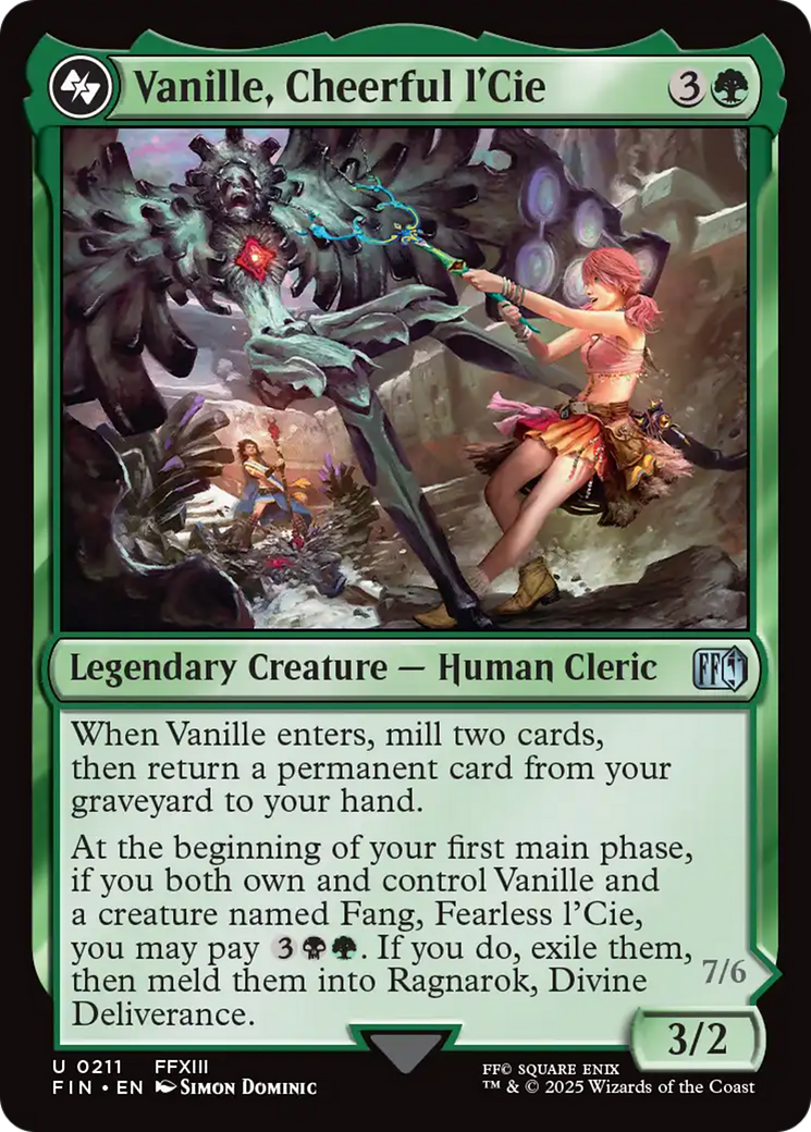 Vanille, Cheerful l'Cie // Ragnarok, Divine Deliverance [FINAL FANTASY] | Gear Gaming Bentonville