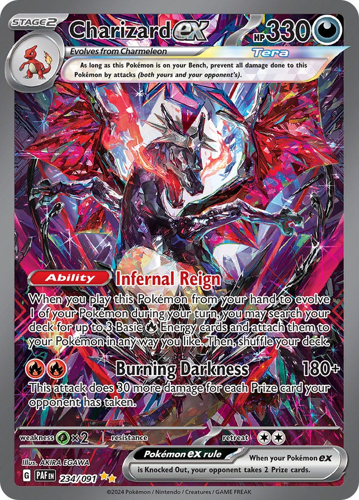 Charizard ex (234/091) [Scarlet & Violet: Paldean Fates] | Gear Gaming Bentonville