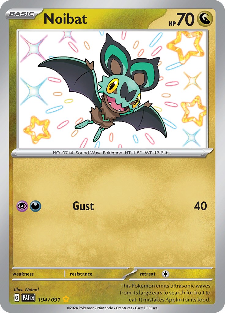 Noibat (194/091) [Scarlet & Violet: Paldean Fates] | Gear Gaming Bentonville