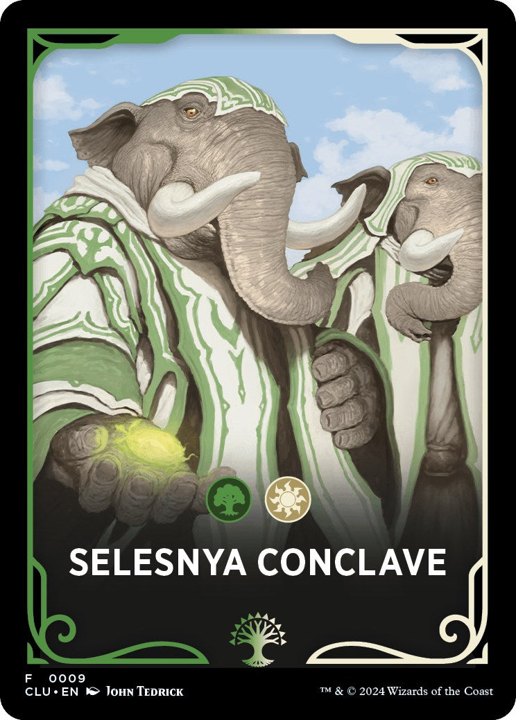Selesnya Conclave Theme Card [Ravnica: Clue Edition Tokens] | Gear Gaming Bentonville
