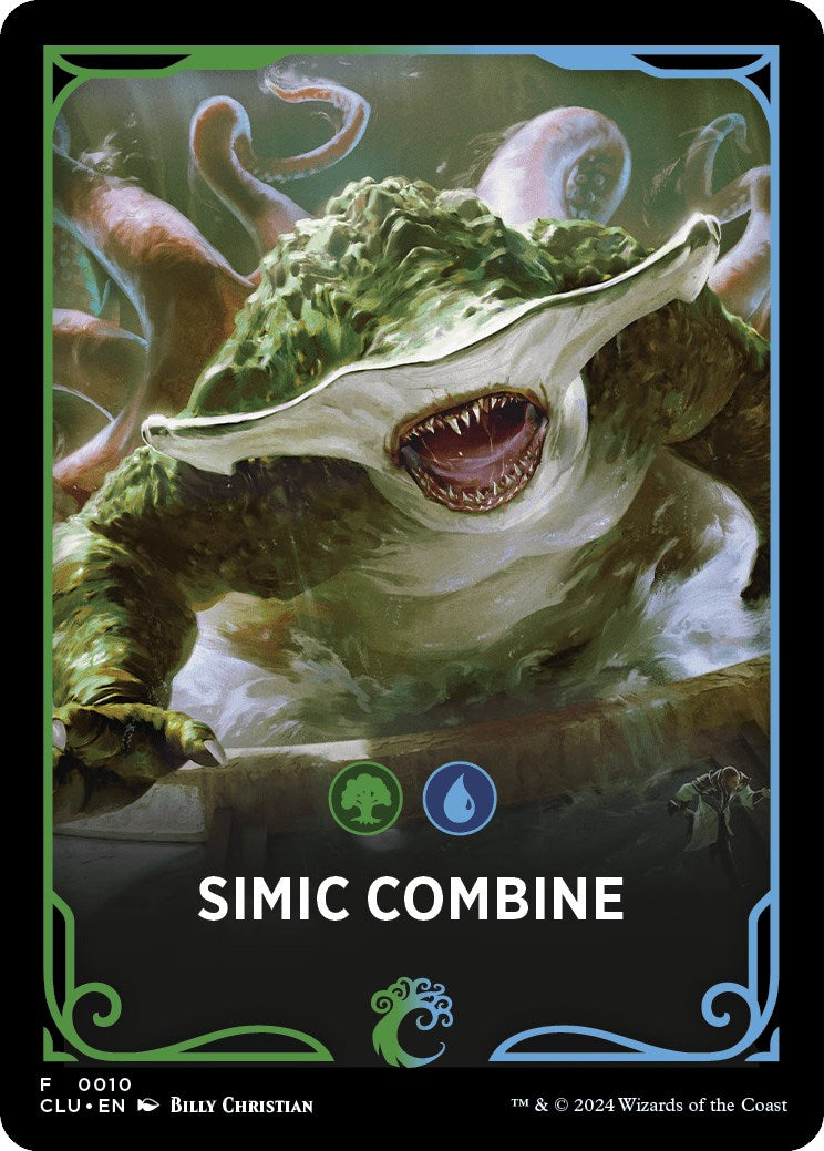 Simic Combine Theme Card [Ravnica: Clue Edition Tokens] | Gear Gaming Bentonville