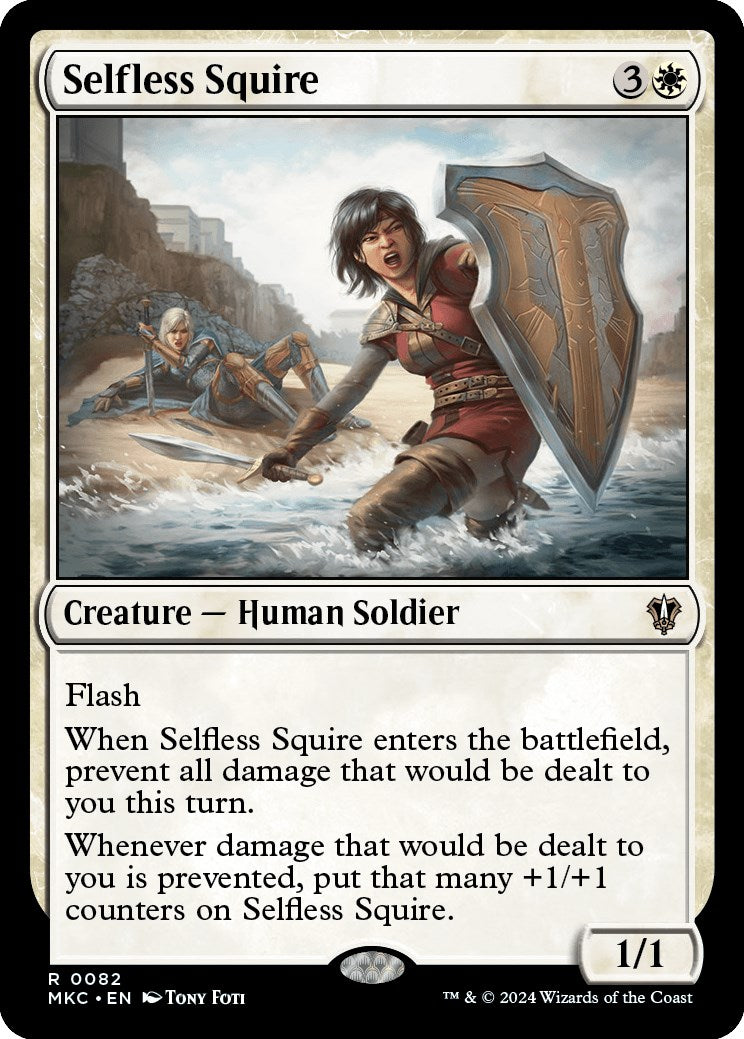 Selfless Squire [Murders at Karlov Manor Commander] | Gear Gaming Bentonville