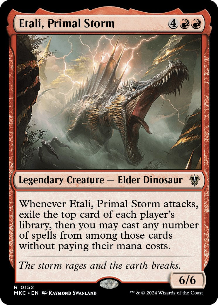 Etali, Primal Storm [Murders at Karlov Manor Commander] | Gear Gaming Bentonville