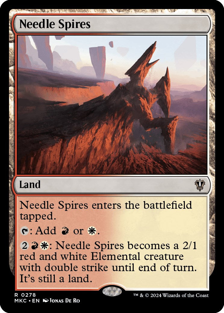 Needle Spires [Murders at Karlov Manor Commander] | Gear Gaming Bentonville