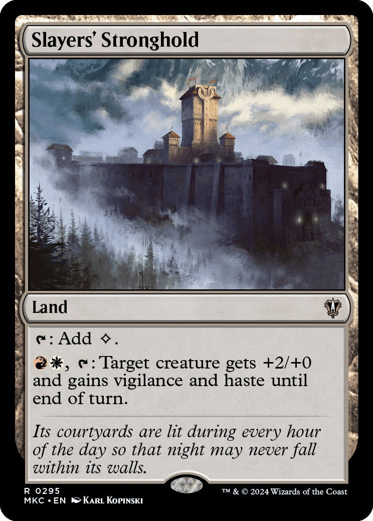 Slayers' Stronghold [Murders at Karlov Manor Commander] | Gear Gaming Bentonville