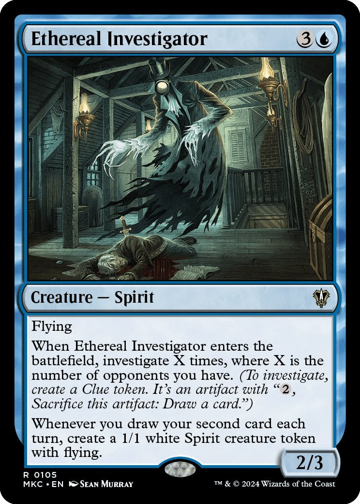 Ethereal Investigator [Murders at Karlov Manor Commander] | Gear Gaming Bentonville