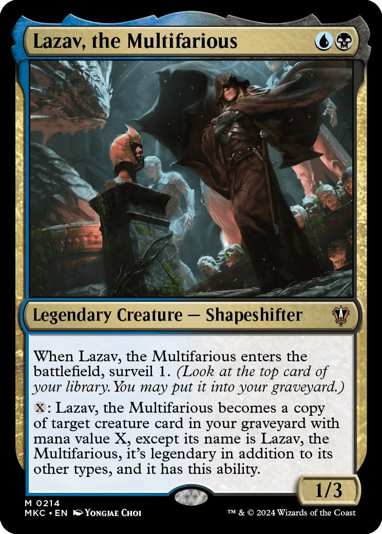 Lazav, the Multifarious [Murders at Karlov Manor Commander] | Gear Gaming Bentonville