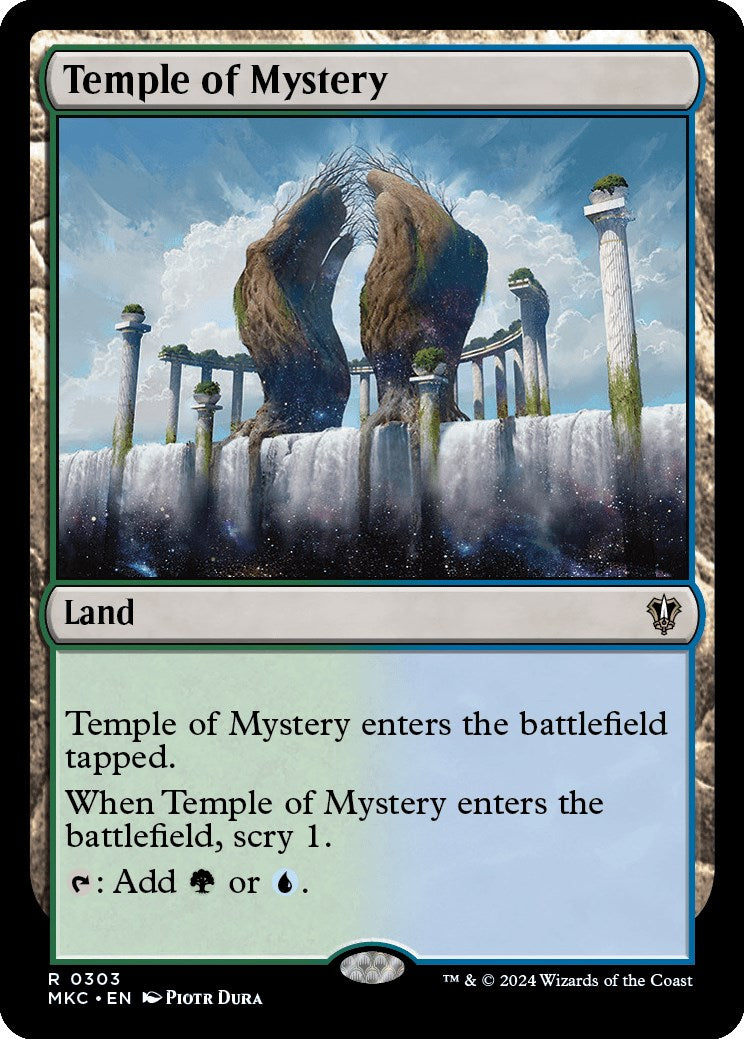 Temple of Mystery [Murders at Karlov Manor Commander] | Gear Gaming Bentonville