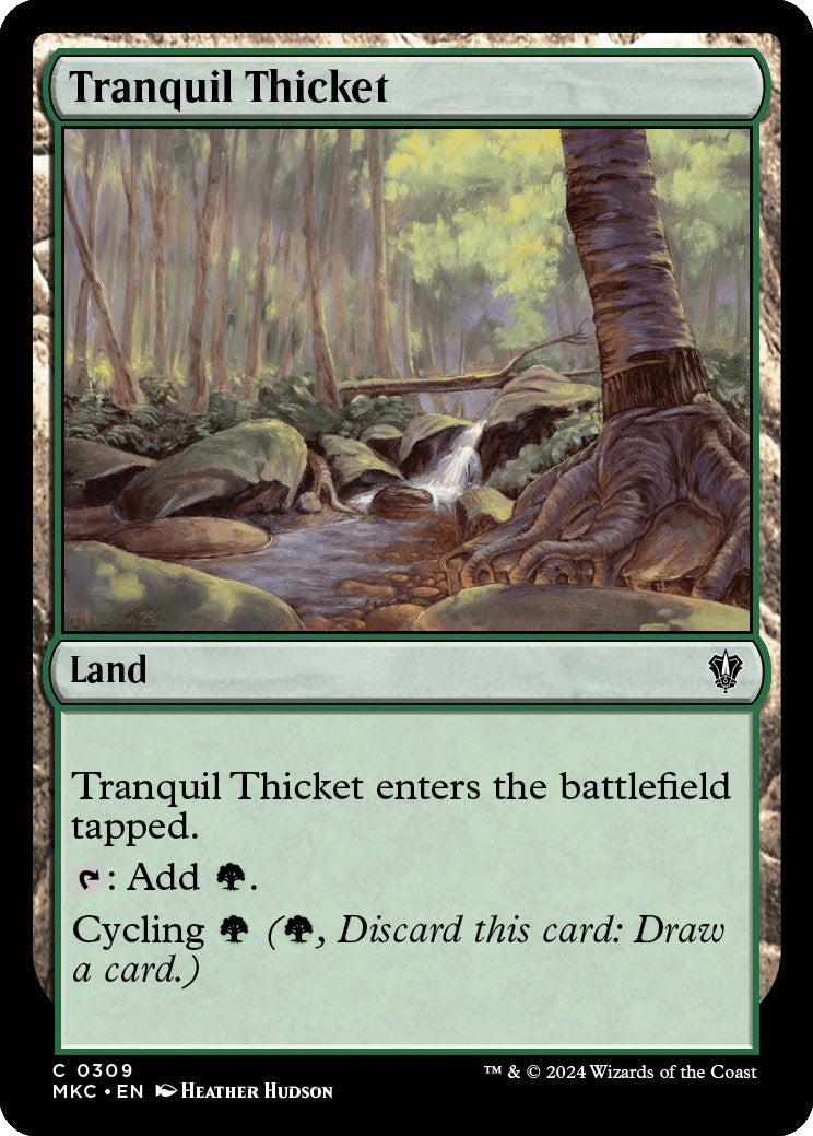 Tranquil Thicket [Murders at Karlov Manor Commander] | Gear Gaming Bentonville