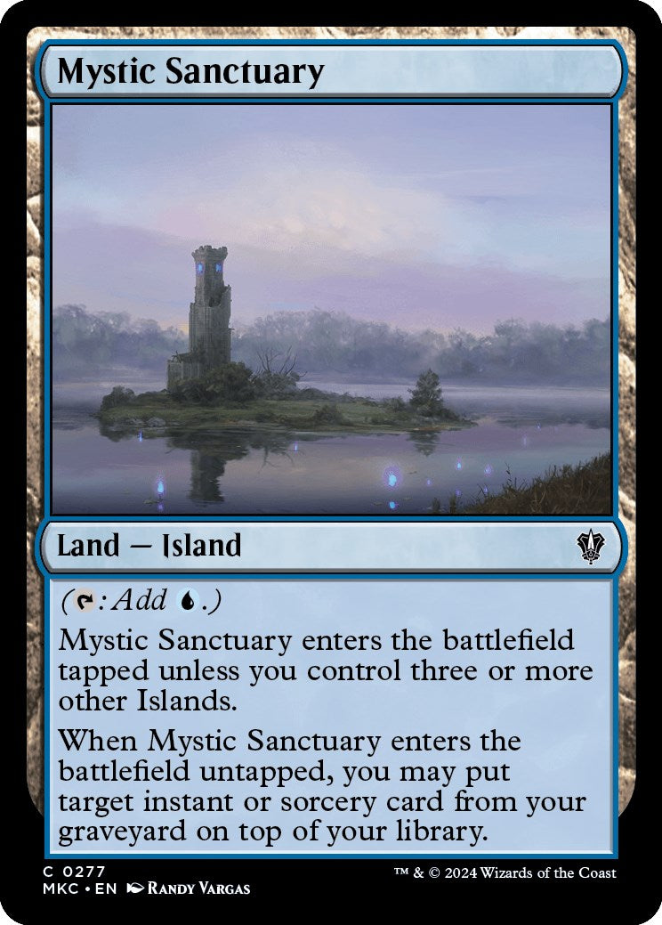 Mystic Sanctuary [Murders at Karlov Manor Commander] | Gear Gaming Bentonville