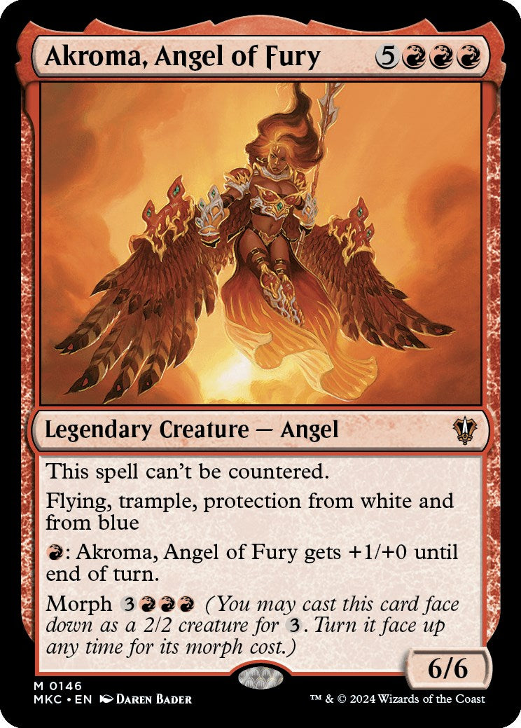 Akroma, Angel of Fury [Murders at Karlov Manor Commander] | Gear Gaming Bentonville