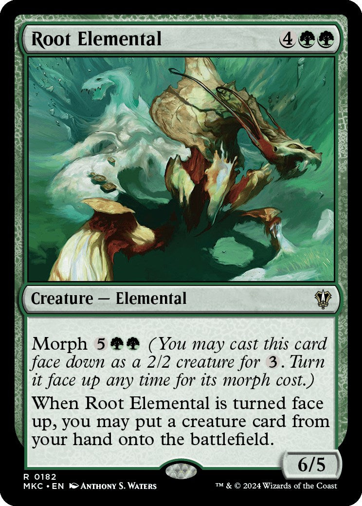 Root Elemental [Murders at Karlov Manor Commander] | Gear Gaming Bentonville