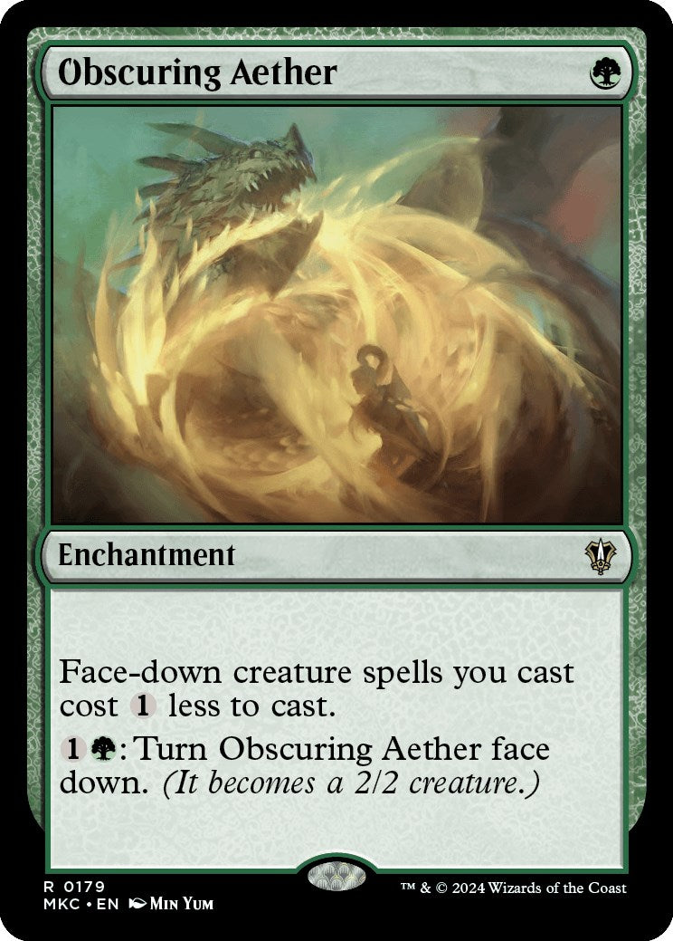 Obscuring Aether [Murders at Karlov Manor Commander] | Gear Gaming Bentonville