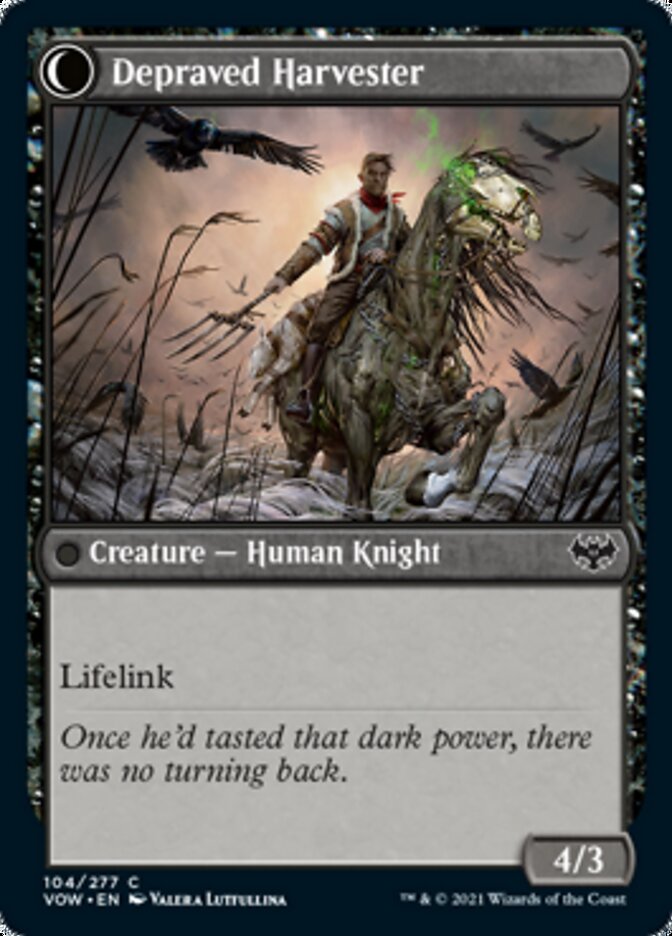 Desperate Farmer // Depraved Harvester [Innistrad: Crimson Vow] | Gear Gaming Bentonville