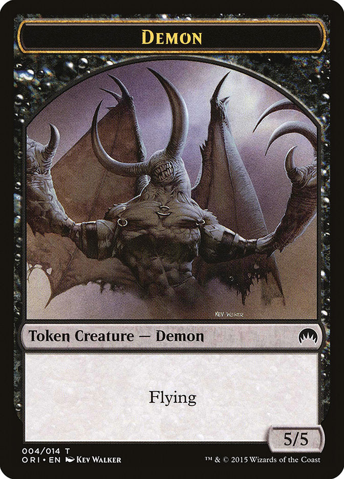 Demon Token [Magic Origins Tokens] | Gear Gaming Bentonville