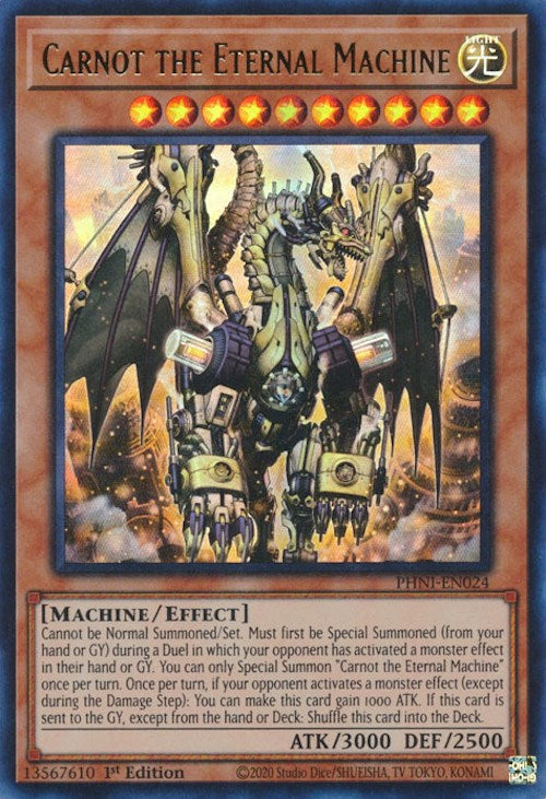 Carnot the Eternal Machine [PHNI-EN024] Ultra Rare | Gear Gaming Bentonville