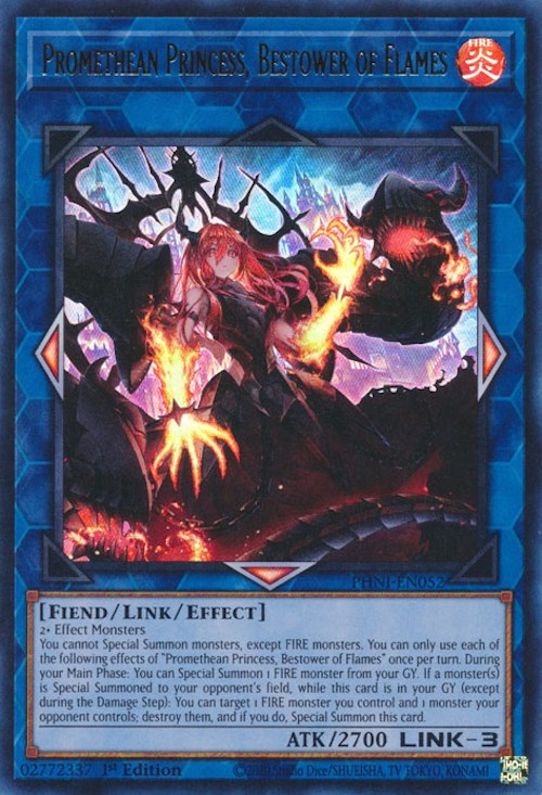 Promethean Princess, Bestower of Flames [PHNI-EN052] Ultra Rare | Gear Gaming Bentonville