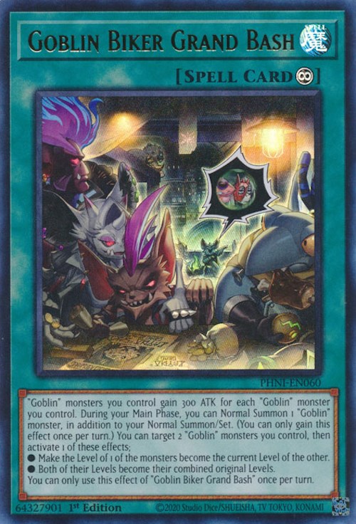 Goblin Biker Grand Bash [PHNI-EN060] Ultra Rare | Gear Gaming Bentonville