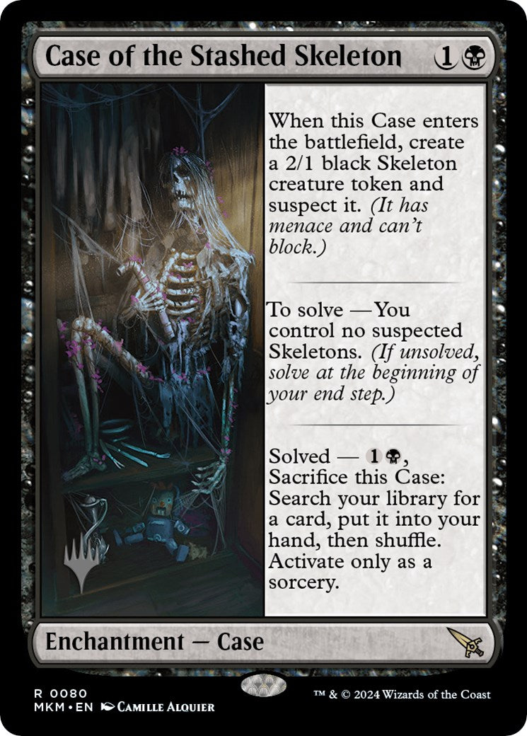 Case of the Stashed Skeleton (Promo Pack) [Murders at Karlov Manor Promos] | Gear Gaming Bentonville