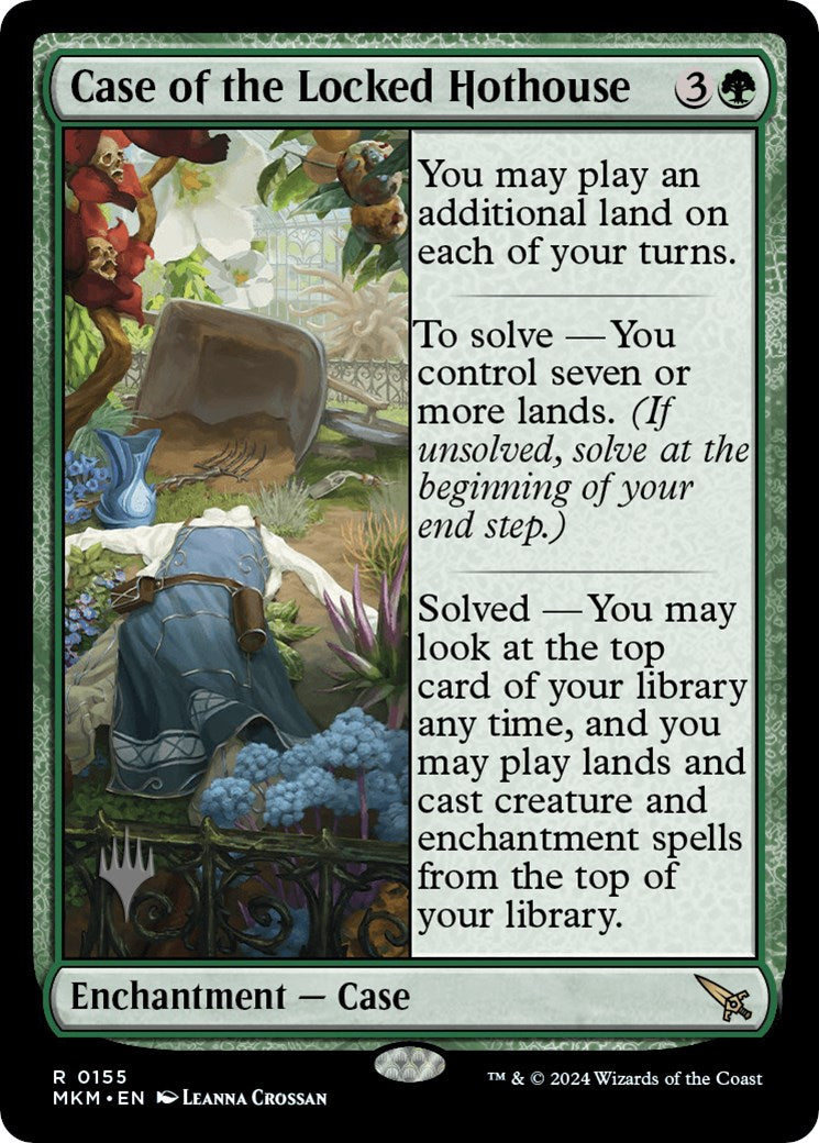 Case of the Locked Hothouse (Promo Pack) [Murders at Karlov Manor Promos] | Gear Gaming Bentonville