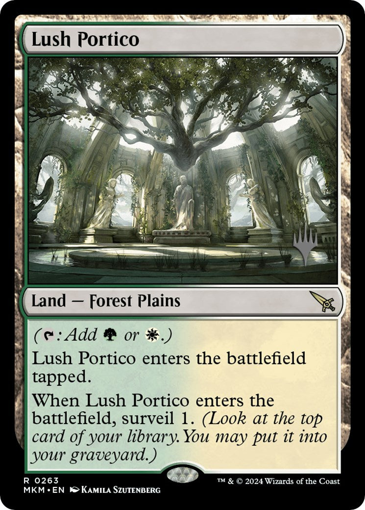 Lush Portico (Promo Pack) [Murders at Karlov Manor Promos] | Gear Gaming Bentonville