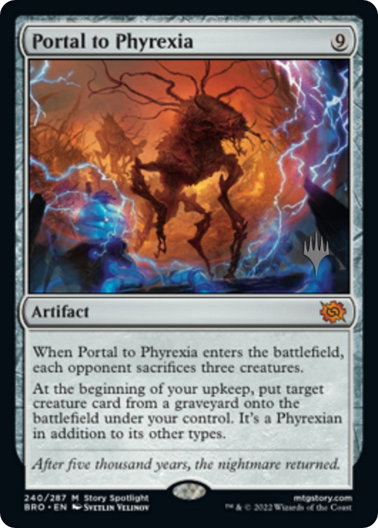 Portal to Phyrexia (Promo Pack) [The Brothers' War Promos] | Gear Gaming Bentonville