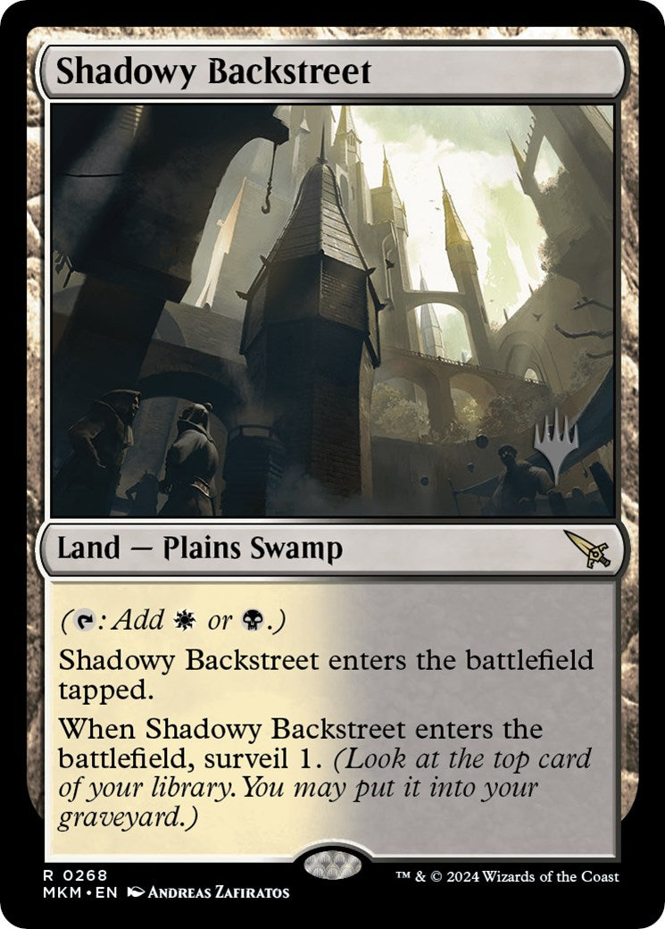 Shadowy Backstreet (Promo Pack) [Murders at Karlov Manor Promos] | Gear Gaming Bentonville