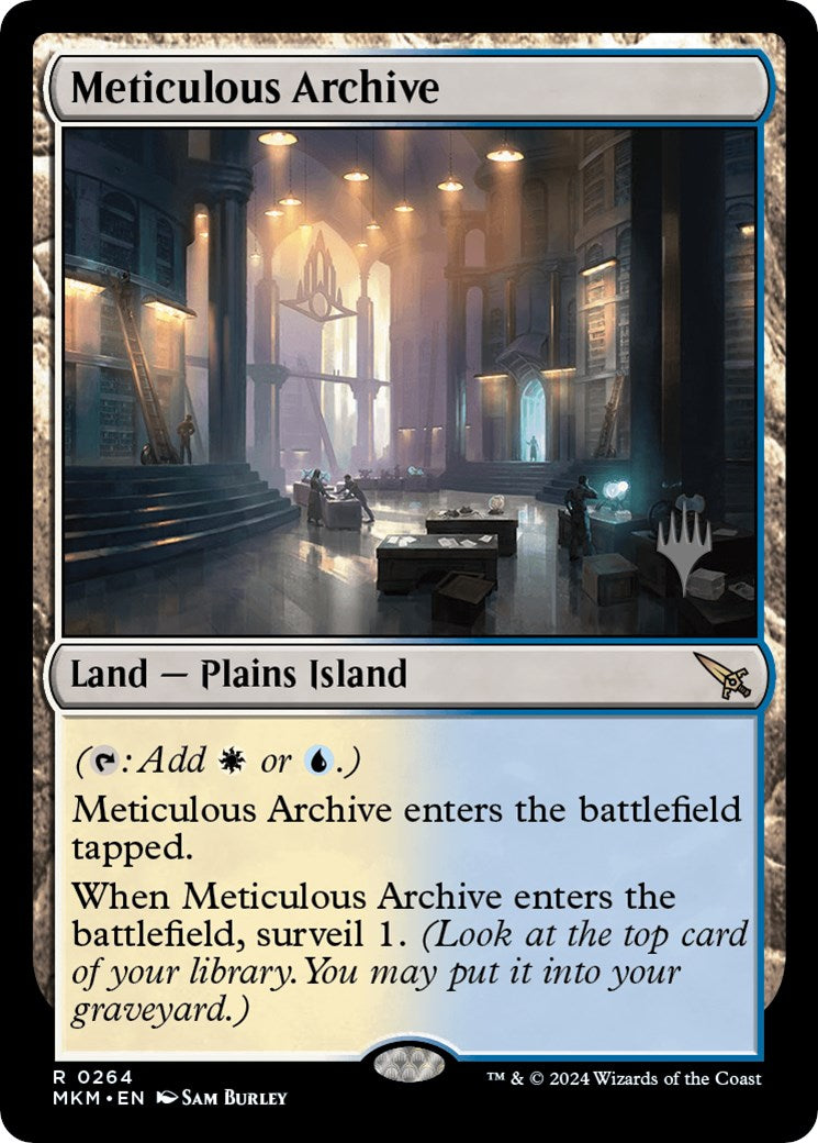 Meticulous Archive (Promo Pack) [Murders at Karlov Manor Promos] | Gear Gaming Bentonville