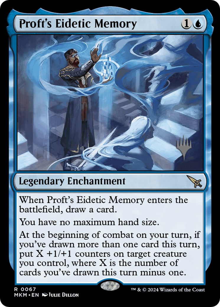 Proft's Eidetic Memory (Promo Pack) [Murders at Karlov Manor Promos] | Gear Gaming Bentonville