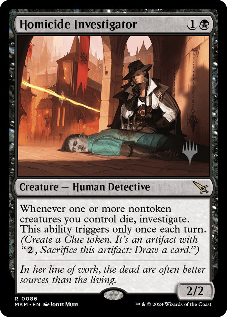 Homicide Investigator (Promo Pack) [Murders at Karlov Manor Promos] | Gear Gaming Bentonville