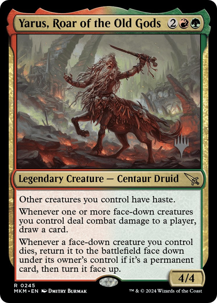 Yarus, Roar of the Old Gods (Promo Pack) [Murders at Karlov Manor Promos] | Gear Gaming Bentonville