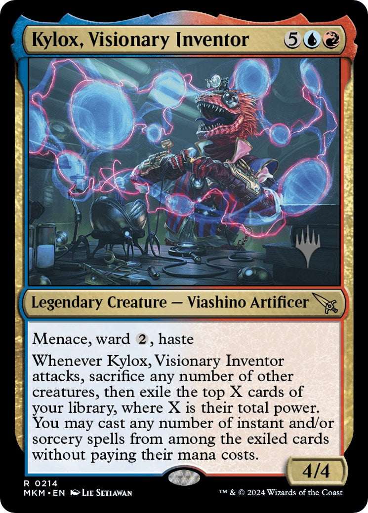 Kylox, Visionary Inventor (Promo Pack) [Murders at Karlov Manor Promos] | Gear Gaming Bentonville