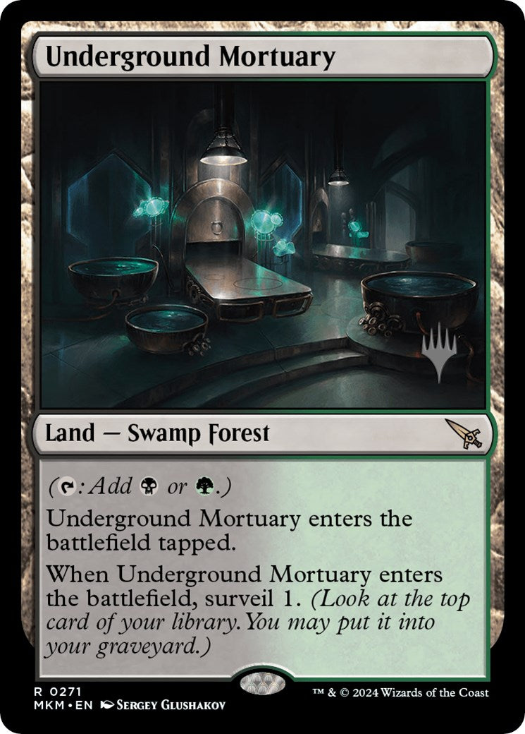 Underground Mortuary (Promo Pack) [Murders at Karlov Manor Promos] | Gear Gaming Bentonville