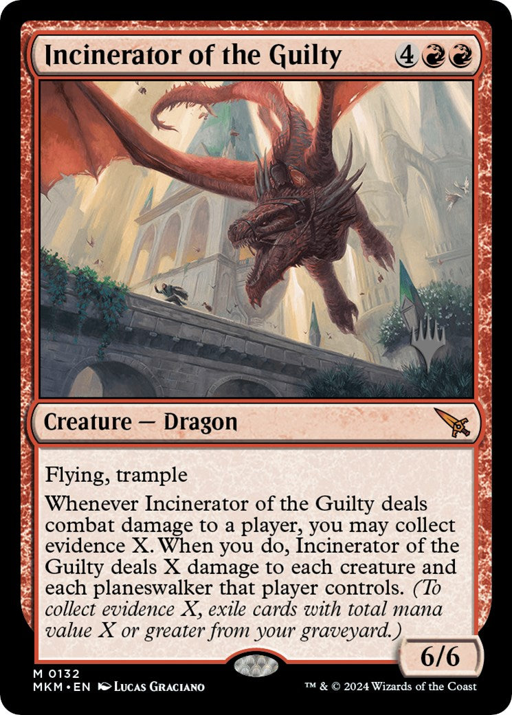 Incinerator of the Guilty (Promo Pack) [Murders at Karlov Manor Promos] | Gear Gaming Bentonville