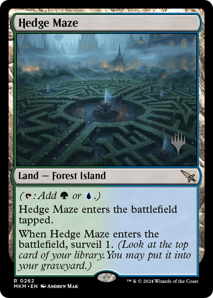 Hedge Maze (Promo Pack) [Murders at Karlov Manor Promos] | Gear Gaming Bentonville